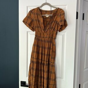 Somerset maxi anthropologie dress